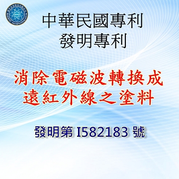 消除電磁波轉換成遠紅外線之塗料專利